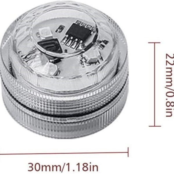 LED21 ключевой пульт управления цветным таймером алмазного подводного света светящийся ваза для купания плавающий травяной свет для аквариума