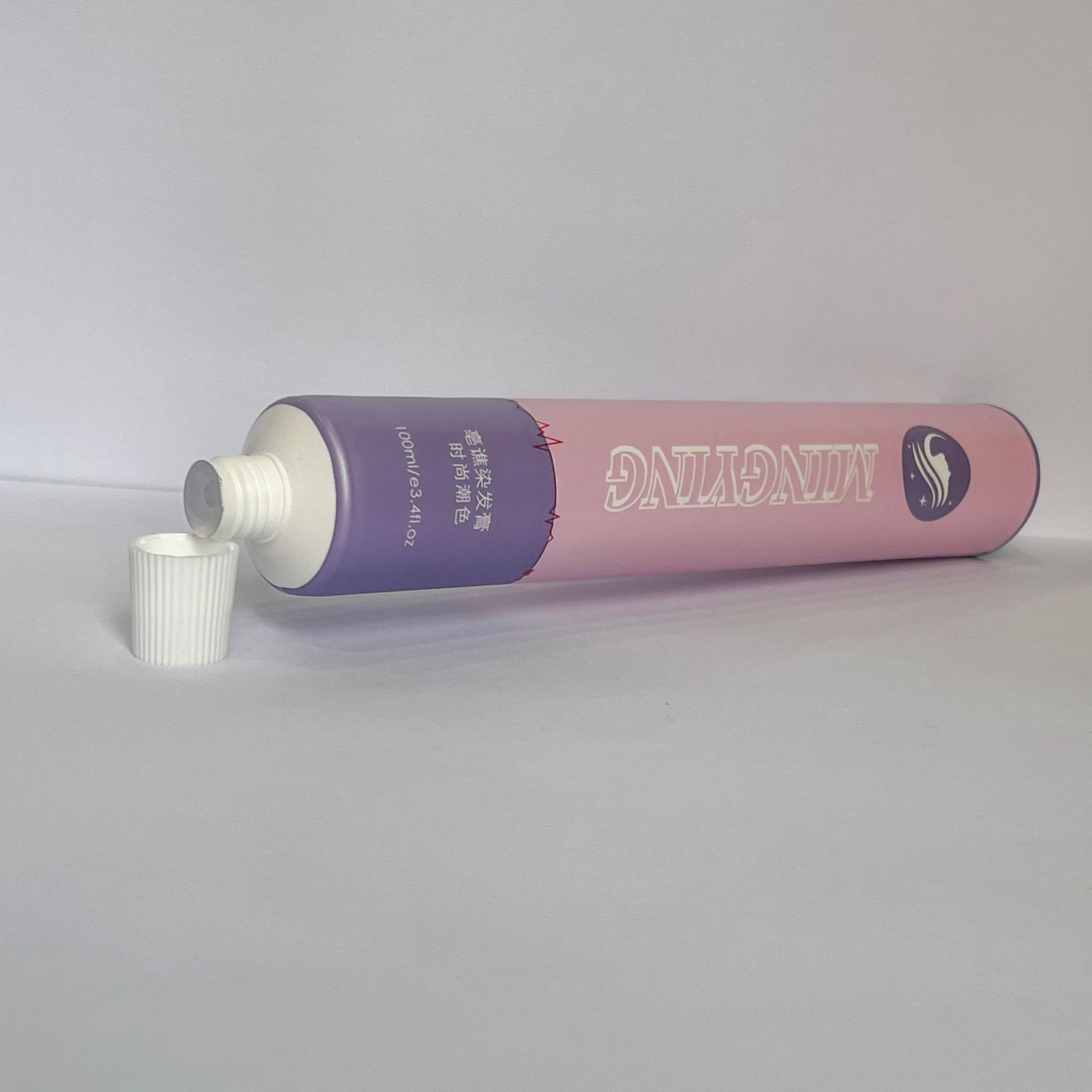 100ml Hair Dye Cream Composite Aluminum Plastic Tube Skin Care Product Tube Toothpaste Tube Hand Cream Sunscreen Various Caps Available