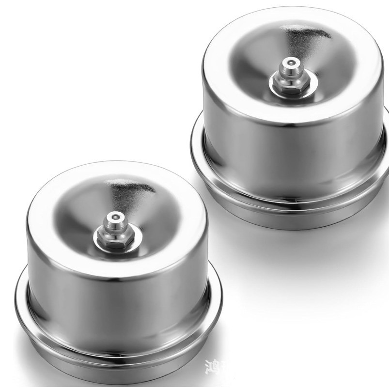 2 Pieces 1.98inch Axle Grease Cap Trailer Hub Dust Cap Grease Joint Cap