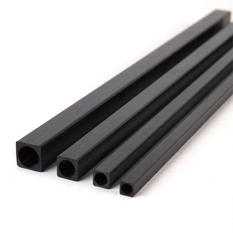 Extruded Carbon Fiber Tube Outer Diameter 6/7/8/9/10mm Hollow Carbon Tube Drone Special Specifications Carbon Fiber Products