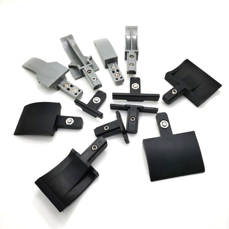 60 Wide C40 Medium C Guardrail Plastic Guide Plate End Cap Guide Head End Plug Black Connecting Plate Transition End Plate