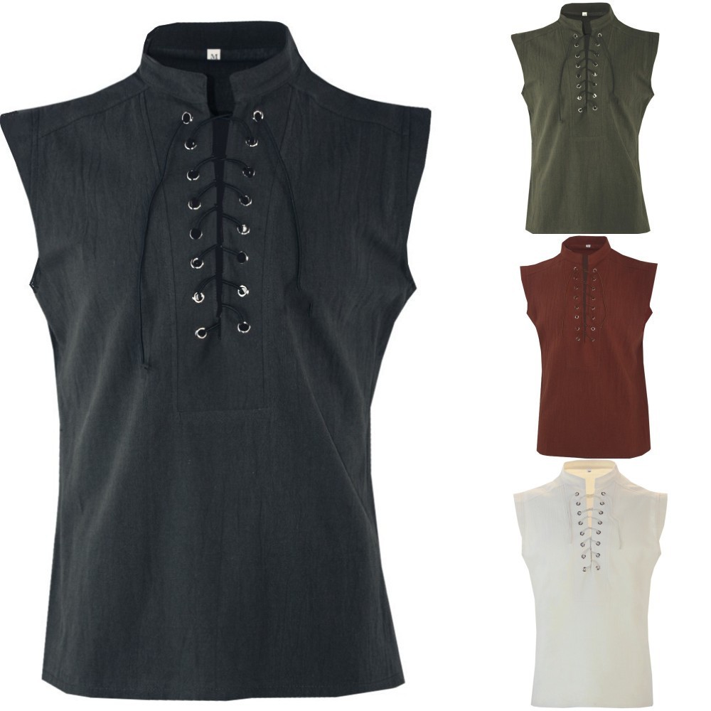 2022 Amazon Wish, новый средневековый костюм для мужчин, ретро, короткий жилет, костюм на Хэллоуин