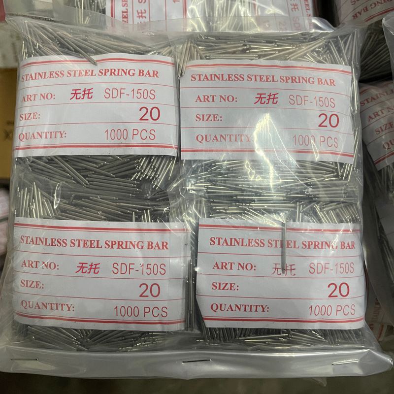 Оптовая продажа аксессуаров для часов, пружинные ушки 10-26мм из нержавеющей стали без держателей