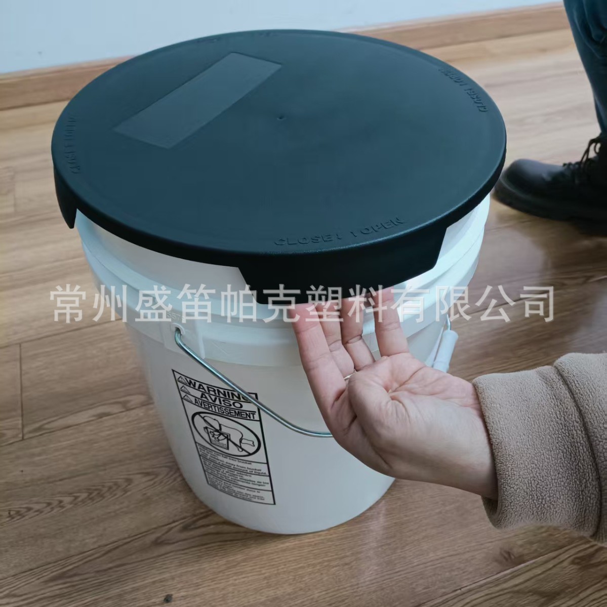 Оптовая продажа американского ведра для мойки автомобилей, 5 галлонов, большое ведро для улицы с ручкой, ведро для инструментов с крышкой Gamma