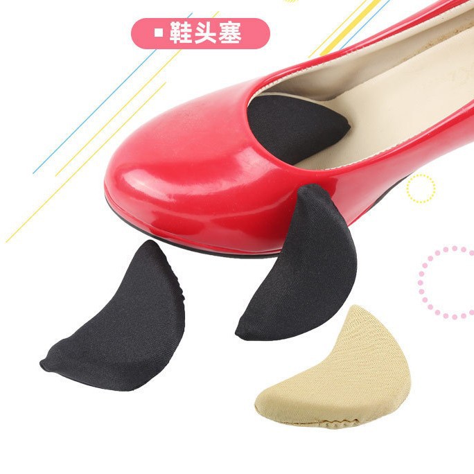 Adjustable Toe Plug Sponge High Heel Insole Non-Slip Forefoot Pad for Men and Women Thickened Anti-Pain Pad Pad Half Size Pad