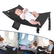 Baby Hammock Out Portable Children's Airplane Travel Bed Baby Car Seat Pedal Extension Pad Lying Sleep Artifact