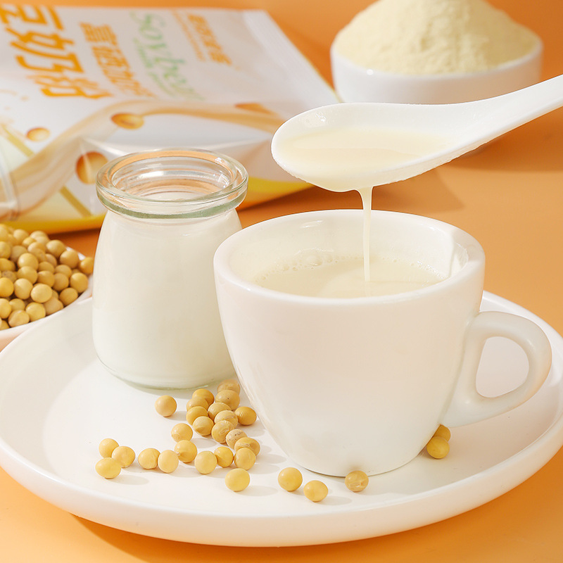 American porridge eater original flavor soybean milk powder 500g breakfast instant soybean milk source factory wholesale agent live broadcast supply