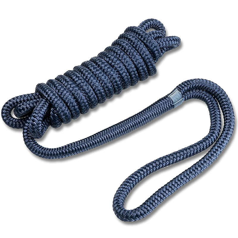 Double-braided Boat Rope Polypropylene Nylon Multi-strand Braided Polyester Rope Sea Marine Cable Traction Yacht Anchor Rope