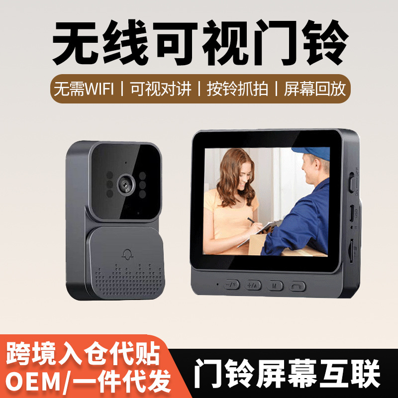 Кросс-бордерные взрывные M дверные звонки серия старых клиентов одно видео дверной звонок домашний интерком для связи HD