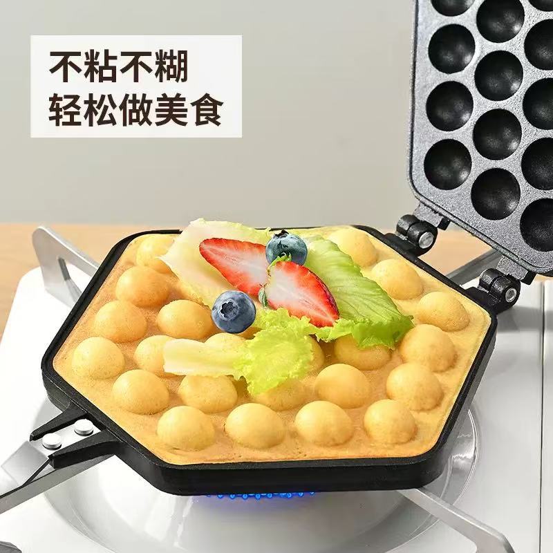 Cross-border direct supply of Hong Kong egg baking tray octopus balls frying pan egg baking mold baking tray wholesale