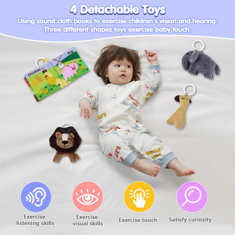 Amazon Bed-In-Bed Bionic Bed Anti-Jump Removable Crib Baby Bed Touchable Toy Removable Bed