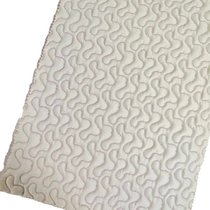 Irregular Quilted Quilted Fabric Polar Fleece Composite Winter Warm Cloth Pet Supplies Cotton Clothing Bag Embroidered Cloth