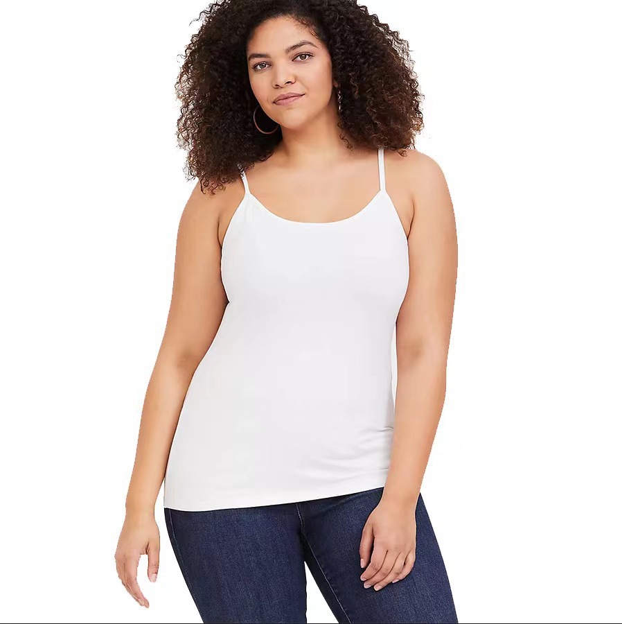 Cross-Border Export Underwear Yoga Sports t with Chest Pad Without Steel Ring Cup All-In-One Outer Wear Bottoming Camisole for Women