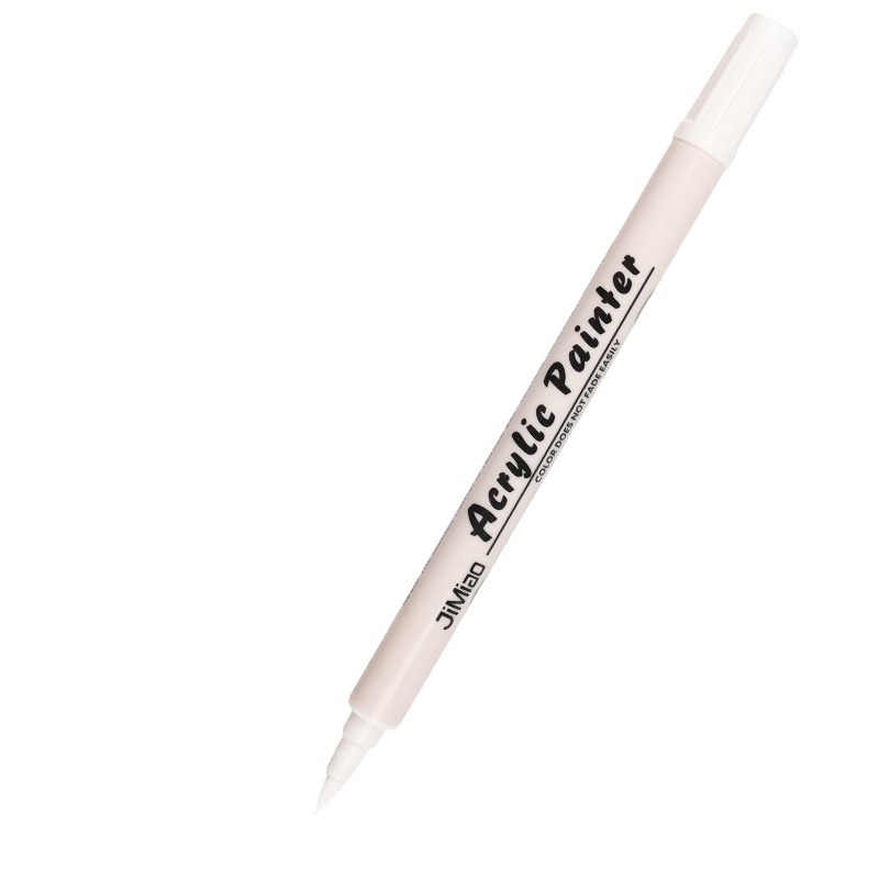 Acrylic Marker Pen Double Marker Soft Head Watercolor Pen Acrylic Pen Multipurpose Acrylic Art Paint Brush