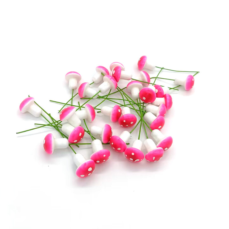 Simulated Mushrooms, Mini Colorful Foam Mushrooms, Micro Landscape Pots, Christmas Bonsai Accessories, Cute Artifact Ornaments