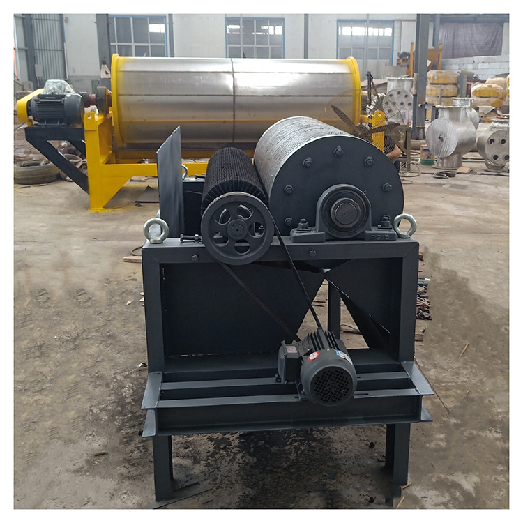 Strong Magnetic Roller Magnetic Selection Machine Magnetic Ring Wet Dry Roller Red Iron Mining Brown Iron Mining Manganese Mineral Potassium Long Stone High Strength Magnet