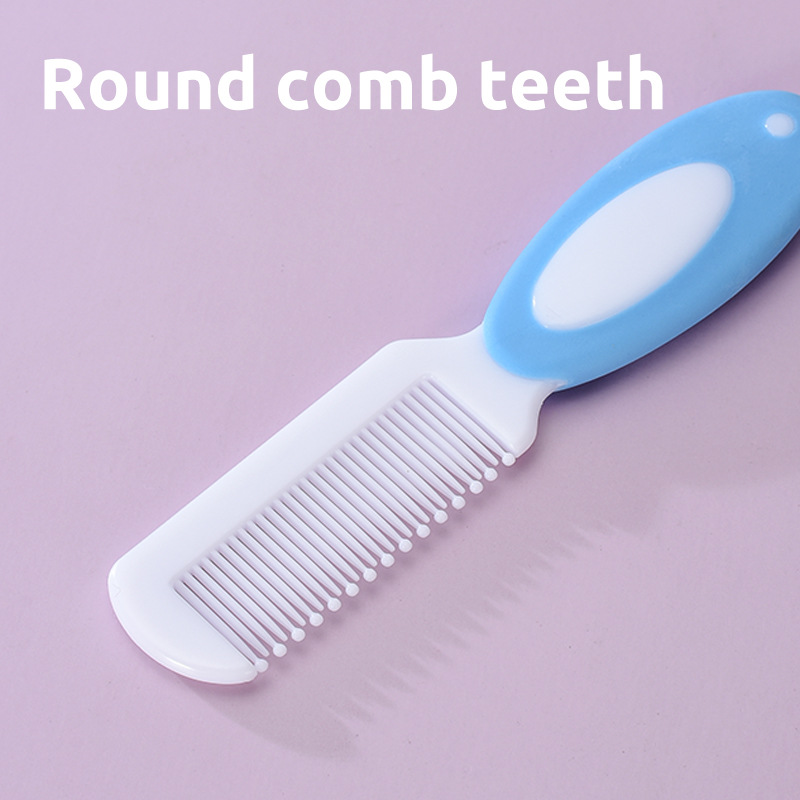 Factory Wholesale Baby Comb Brush Care suit Baby Shampoo PP Soft Hair Comb Tinea Cleaning Brush