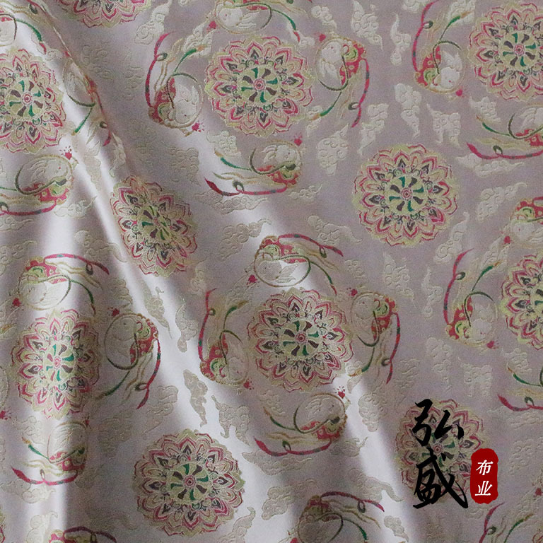 Имитация Сун, Джинь, Дуньхуан, платье кролика, чонсам, китайская куртка, ткань в древнем стиле