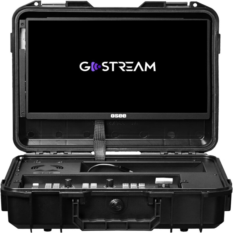 Osee Gostream Deck Multi-Camera Live Streaming Switcher with 4 HDMI Inputs and Recording Capabilities