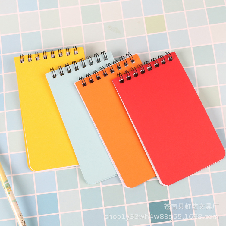 WholesAle A6 Flip up PortAble Coil Notebook A7 Mini Colorful Notebook