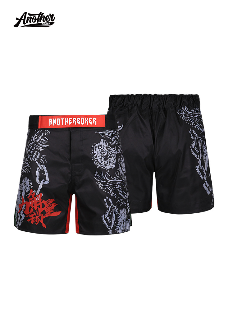 Cross-Border Mma Fighting Pants Ufc Mixed Martial Arts Training Shorts Brazilian Jiu-Jitsu Fitness Pants Fighting Sanda Shorts