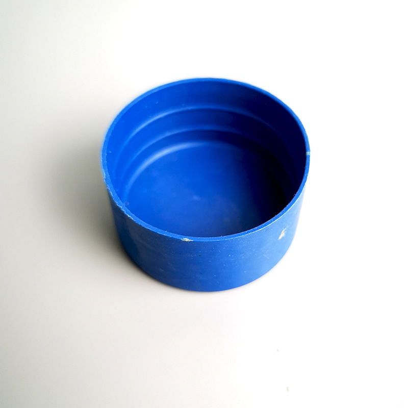 Spot Wholesale Pe Plastic Pipe Cap Blue Outer Buckle Plastic Pipe Protective Cap Steel Pipe Sealing Protective Plastic Pipe Cap