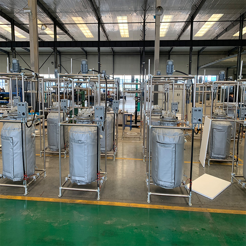 Double-Layer Glass Reactor, High and Low Temperature Vacuum Distillation Reactor, Chemical Stirring and Mixing Dissolving Reactor, Stainless Steel