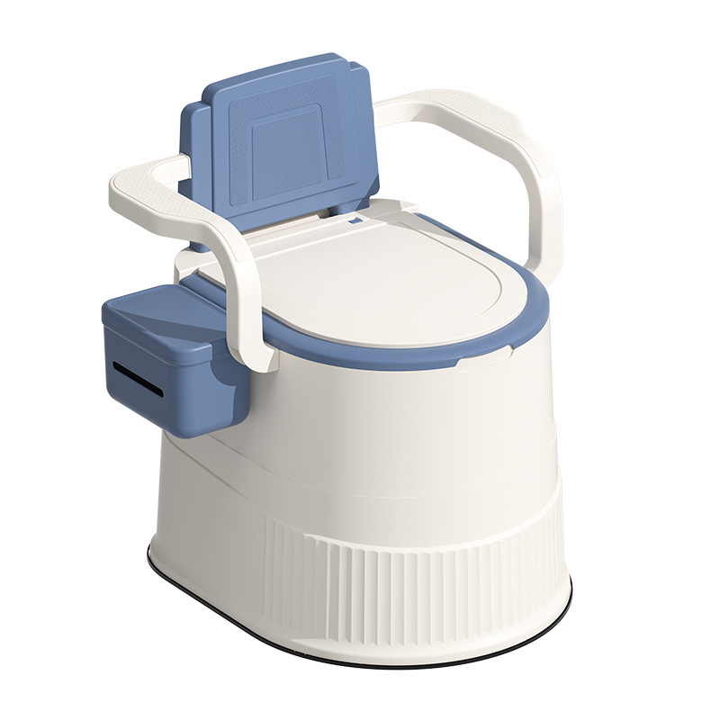 Toilet for Pregnant Women and the Elderly, Mobile Toilet, Portable Urine Bucket Toilet, Household Toilet Chair, Bedroom Urinal Bucket