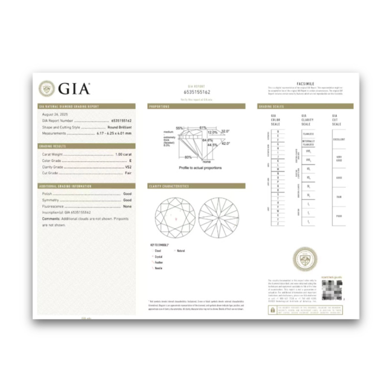 Premium Colorless High-Quality 1 Carat Diamond Sparkling Extraordinary Diamond Ring Gia One Piece One Certificate Natural Round Diamond