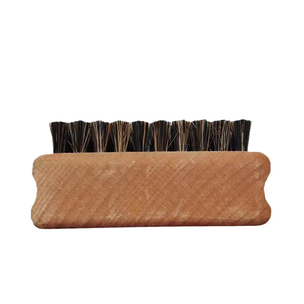 Ski board brush snow wax brush copper wire dewaxing nylon cleaning horse hair polishing waxing set of cleaning supplies