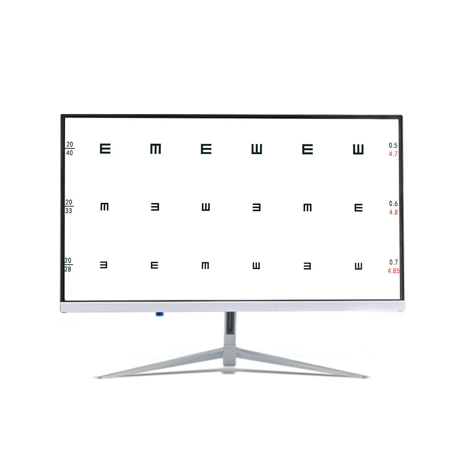 Glasses Optometry Equipment Borderless Lcd Vision Chart 21.5inch Multifunctional Hd Led Vision Chart Display