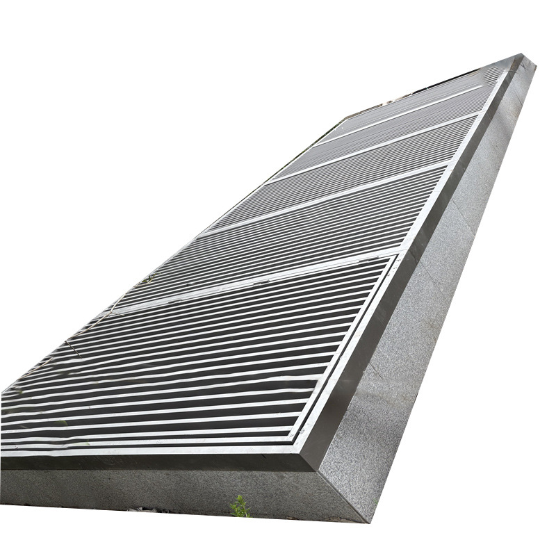 Outdoor Landscape Basement Stainless Steel Light Well Custom Metal Grille Welding Shanghai Landscape Small Landscape Corridor