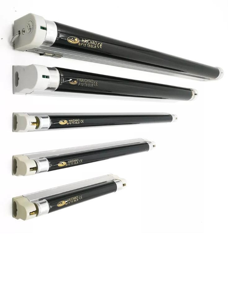 T5 Purple Light Tube Black Currency Detector Lamp 4W6W8W Uv Lamp Zhejiang Haining No Blb Is Blb 4Wh