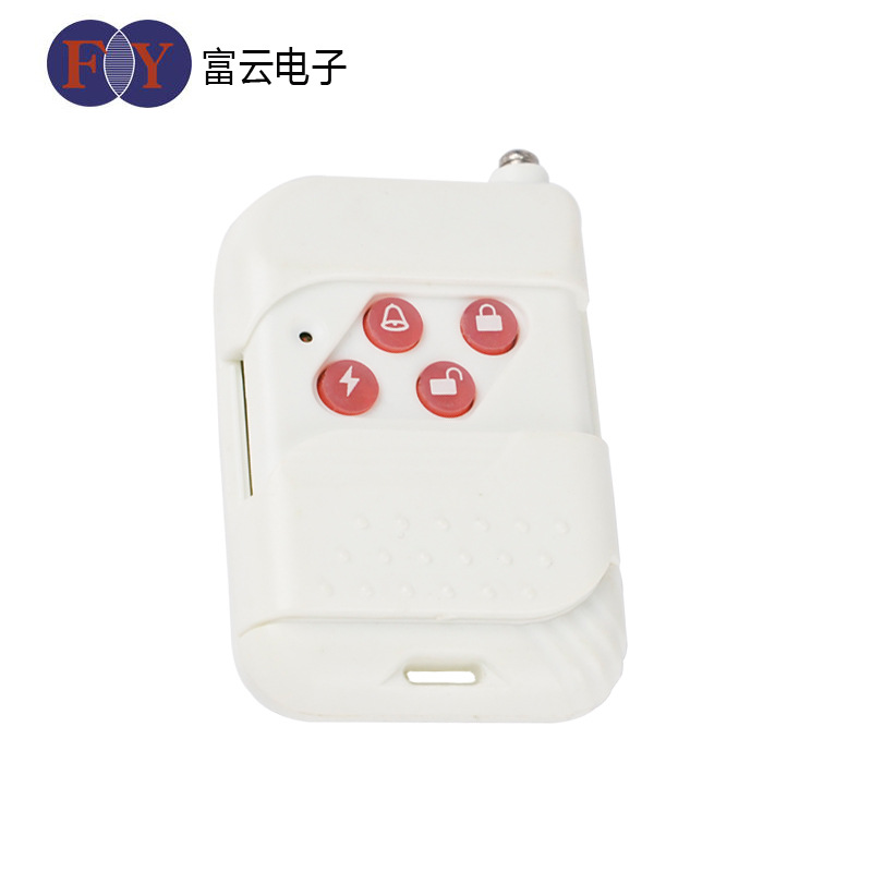 Hot Selling White 4-key garage door rolling shutter door two EV1527 learning code wireless remote control