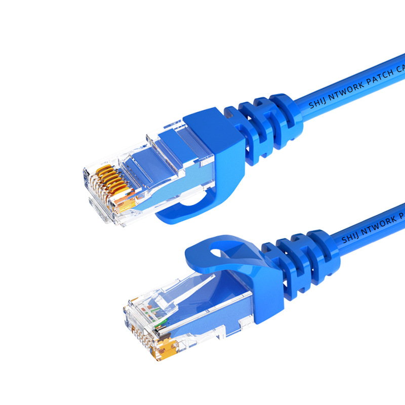 Six kinds of gigabit finished broadband network cable seven kinds of computer router 1m jumper wholesale outdoor monitoring cat6 line