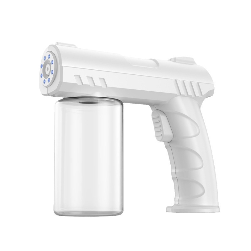Alcohol Spray Disinfection Gun Electric Air Sterilizer Hypochlorite Blue Light Atomizer Household Hairdresser Disinfection Gun
