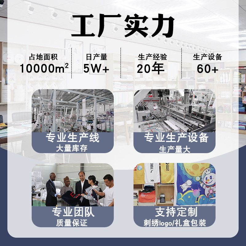 Christmas towel suit gift cotton Christmas theme embroidery towel Santa Claus foreign trade kitchen towel logo