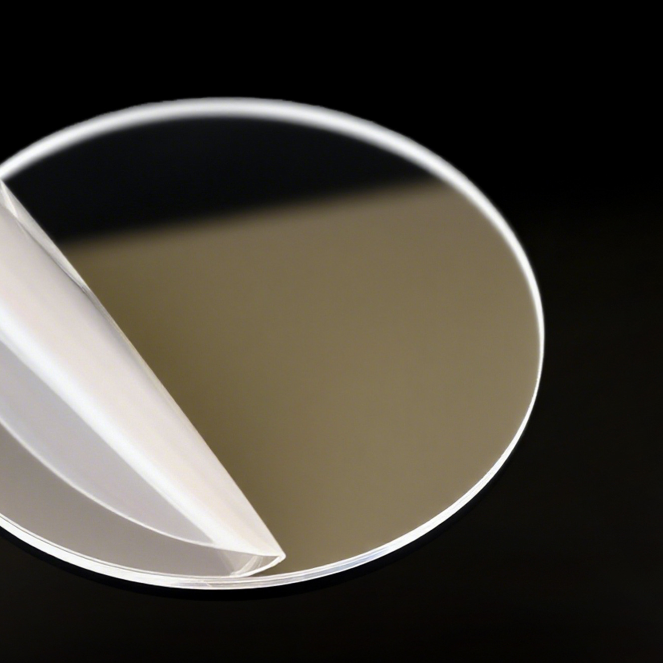 2mm Transparent Acrylic Round Cake Plate Blank Disc Valentine's Day Christmas Easter Decoration DIY Ready Stock