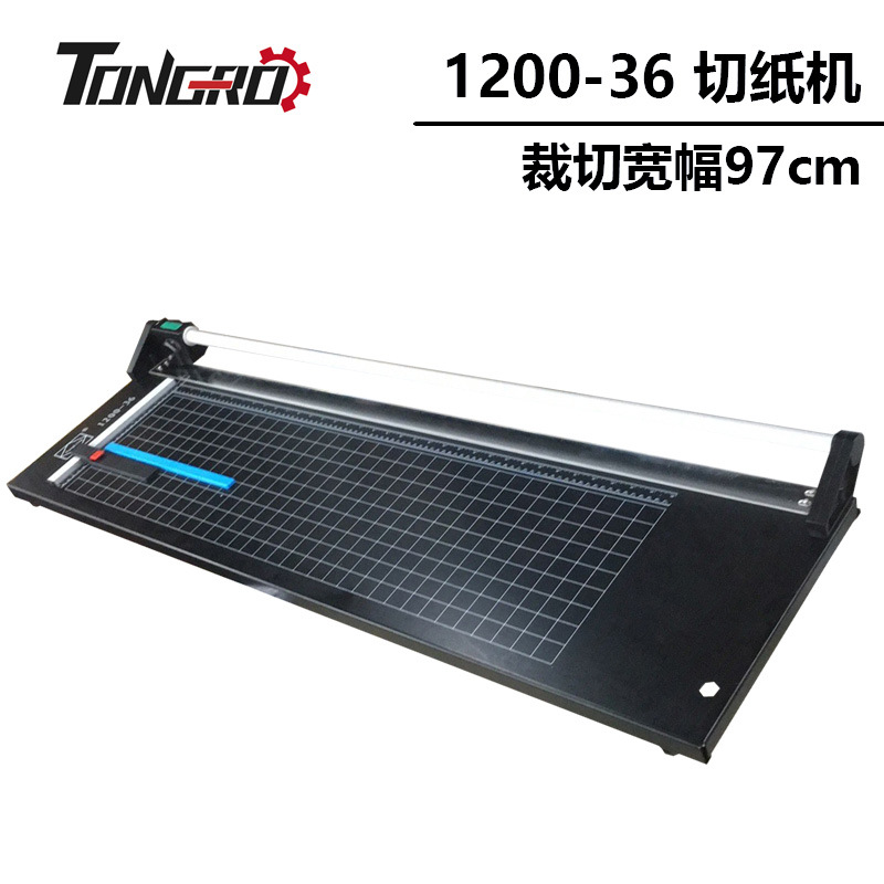 Tongro 36inch Roller-Type Cutter Rolling Paper Cutter - Paper Cutting Knife - Paper Cutting Machine A1 Paper Cutter Manual Iron Model