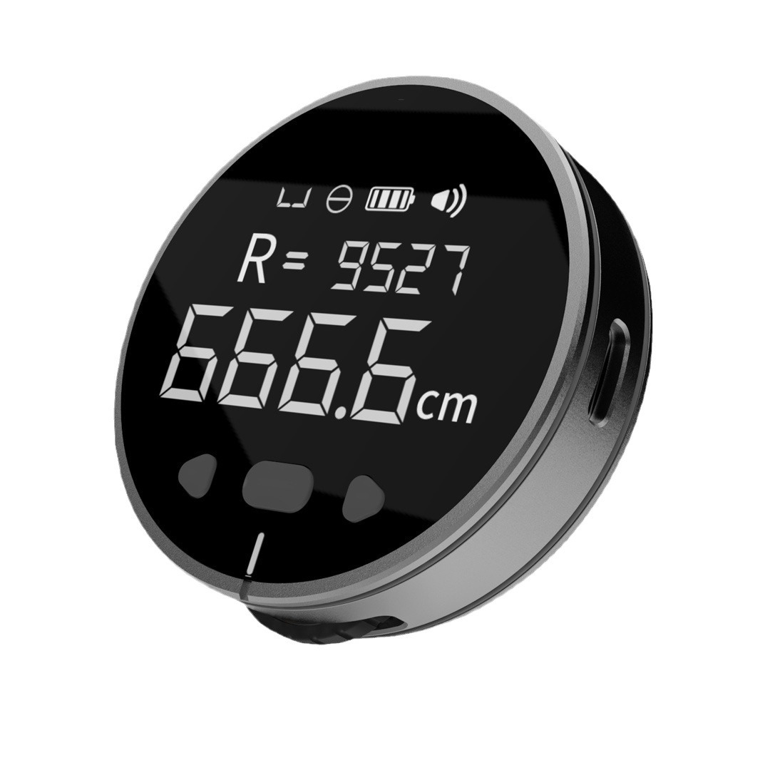 Duke small Q electronic ruler high precision measuring instrument ranging instrument ruler measuring room instrument laser ruler electronic ruler