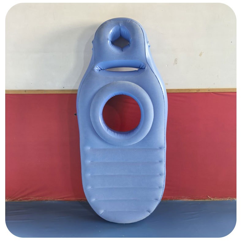 Inflatable Pregnant Women's Cushion Environmentally Friendly PVC Pregnant Women's Mattress Lying Mat Concave Flocking Thickened Indoor and Outdoor Universal Mat