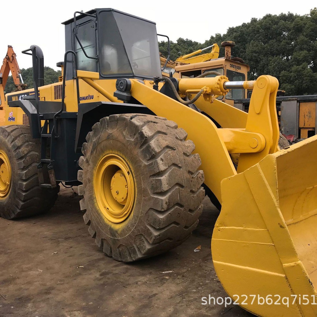 Б/У экскаватор Komatsu Wa470 из Японии