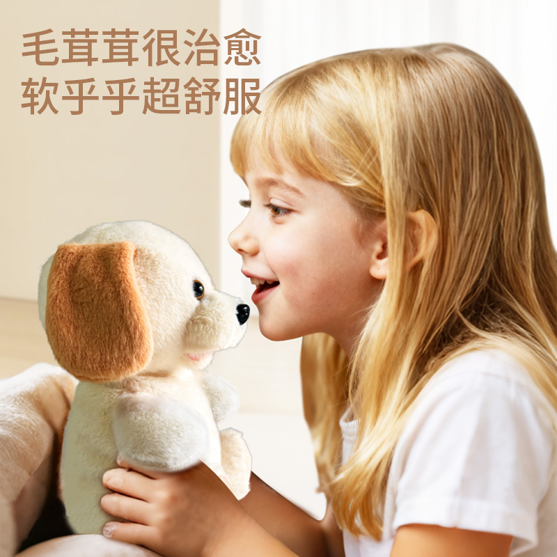 Cross-Border Plush Toys, Cute Handheld Treasures, Lying Flat Series, Realistic Animal Dolls, Children's Gifts, Smart