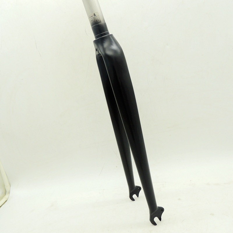 700C road bicycle carbon fiber front fork C brake clamp dead speed 28.6mm aluminum alloy straight tube hard fork