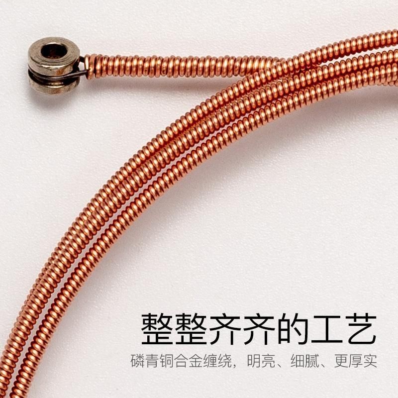 Authentic Hot-Selling Alice A203L Sl Folk Guitar Set Phosphor Bronze Practice Strings for Beginners Cheap Strings