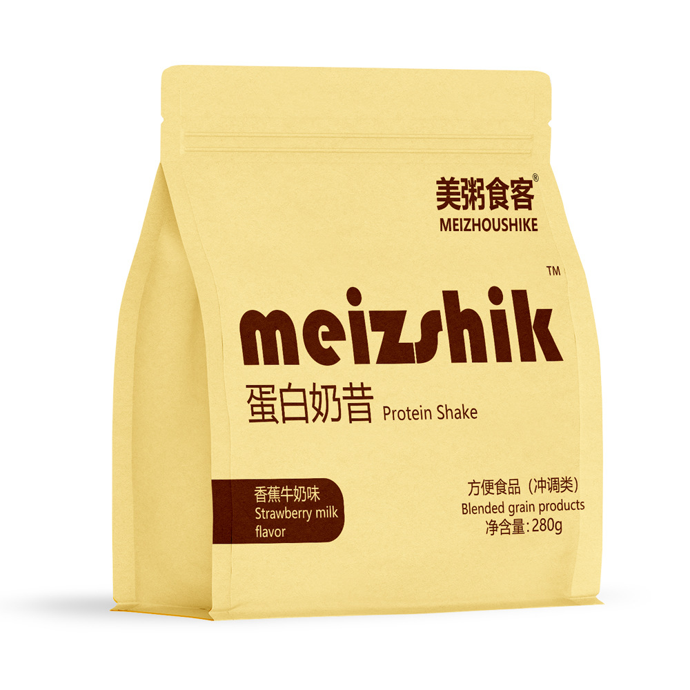 Meal Porridge and Food Customers' Popular Protein Milkshake Meal Replacement Cereal with the Same Style Full Meal Replacement Powder Ye Made m Wholesale