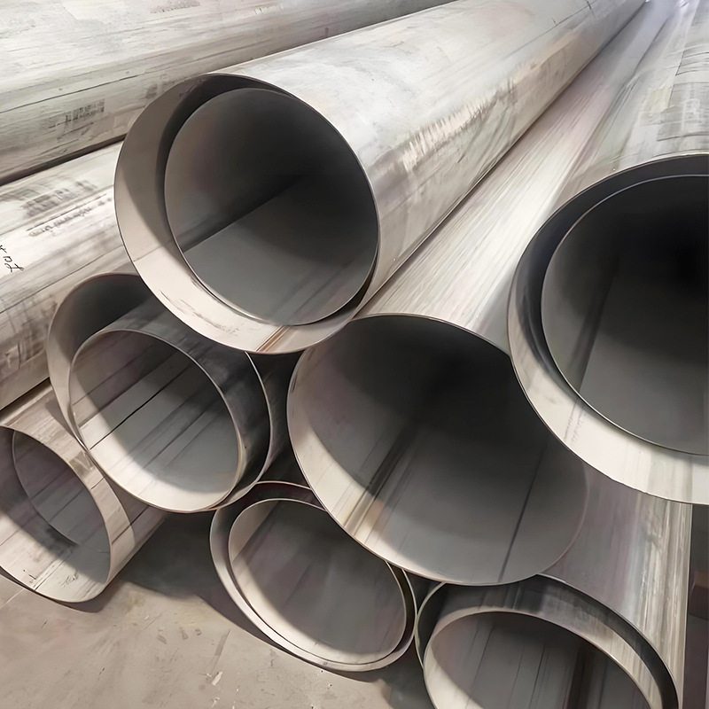 Manufacturers Wholesale Stainless Steel Welded Pipe 304 316L 201 Large Diameter Stainless Steel Industrial Welded Pipe