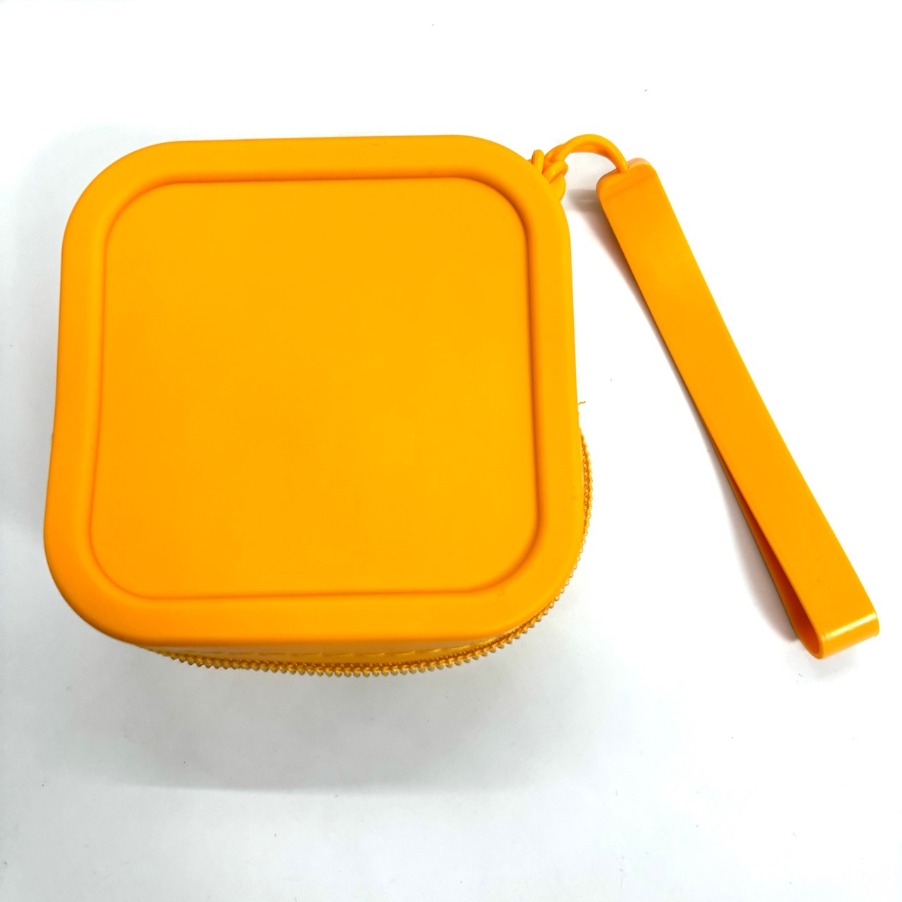 Силиконовая сумка для мелочи, маленькая квадратная сумка для помады, банковских карт, наушников, сумка на молнии с ключом в руке, стиль Instagram