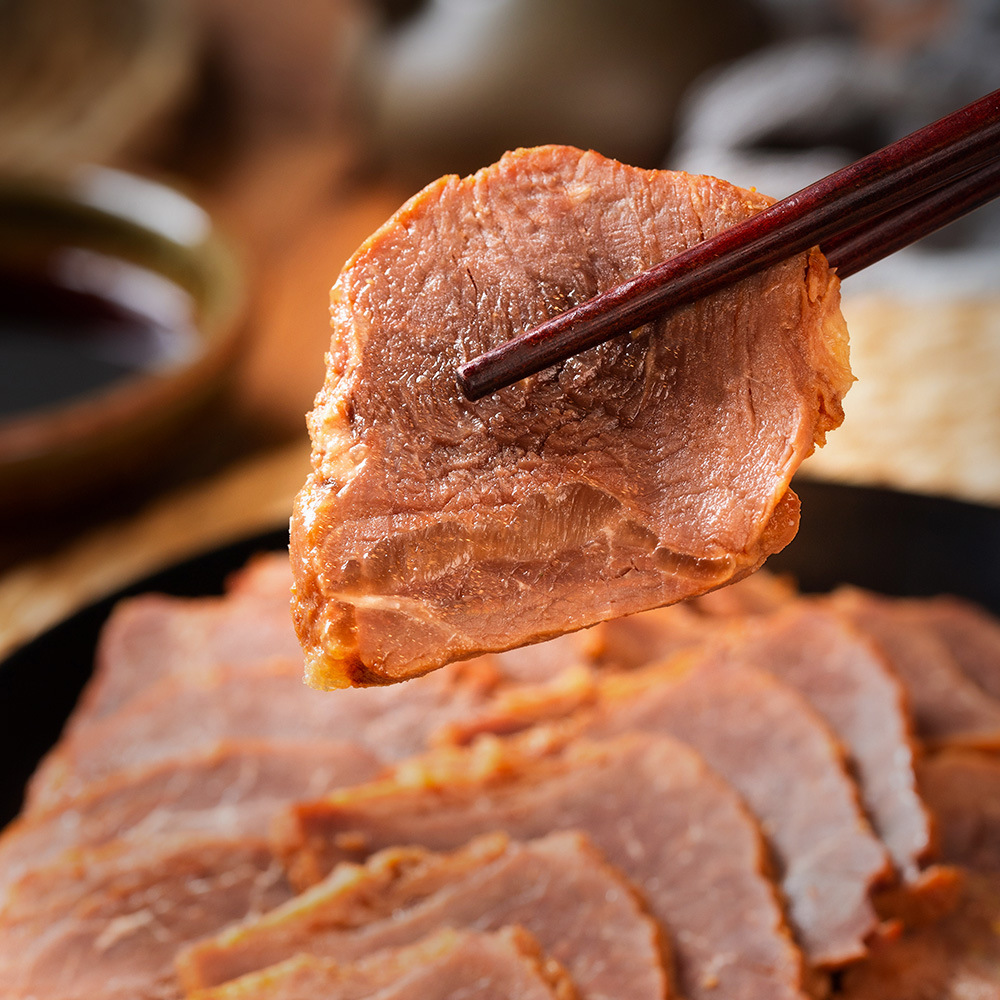 Mengdu Sauce Beef 200G/Bag Inner Mongolia Braised Beef Ready-To-Eat Beef Tendon Specialty from the Grassland