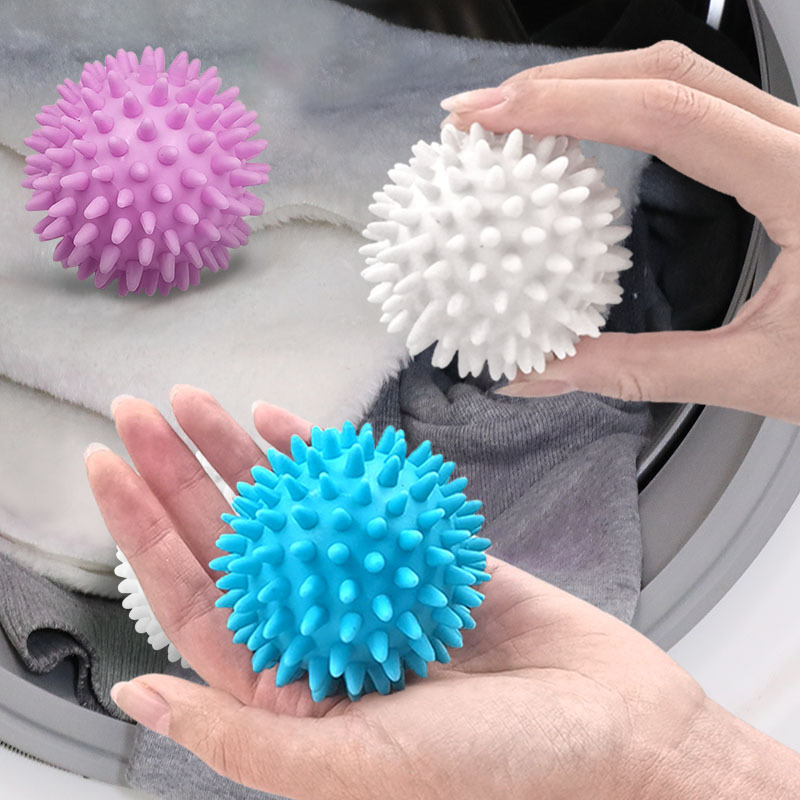 Extra Large Thorn Ball Laundry Ball to Remove Stains and Prevent Clothes from Getting Tangled and Knotted Magic Dry Clothes Cleaning Plastic Concave and Convex Hedgehog Ball